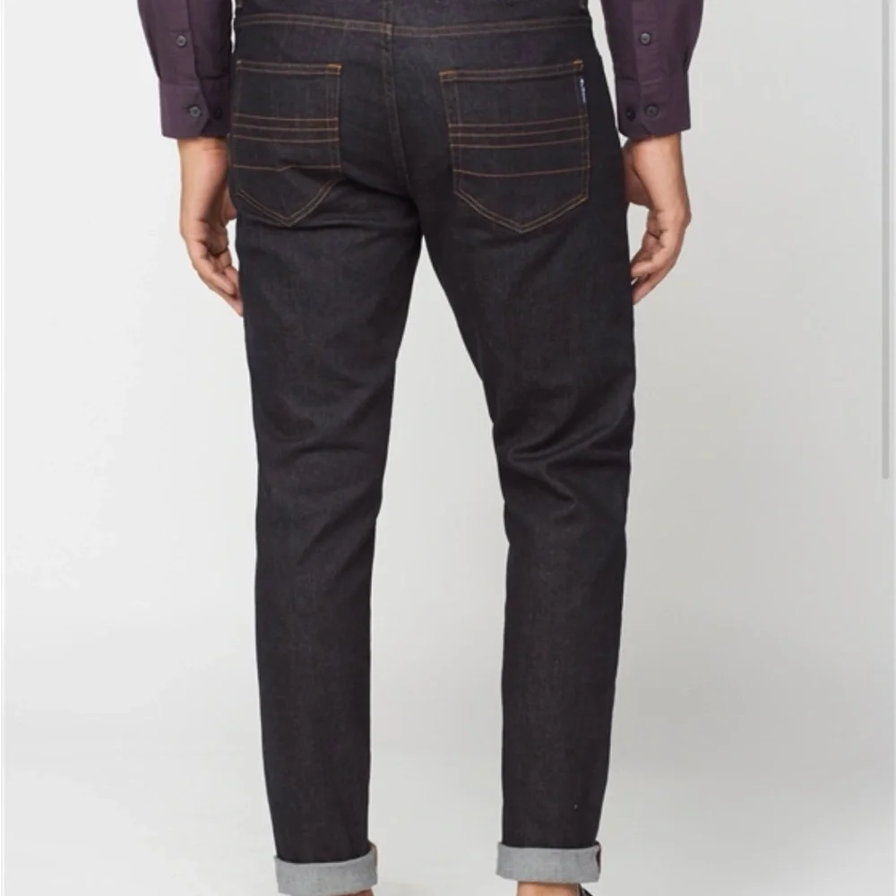 Ben Sherman Raw Dark Blue Denim - Picture 7 of 13
